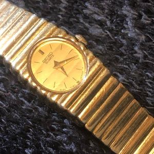 Vintage Seiko Gold Plated Ladies Watch